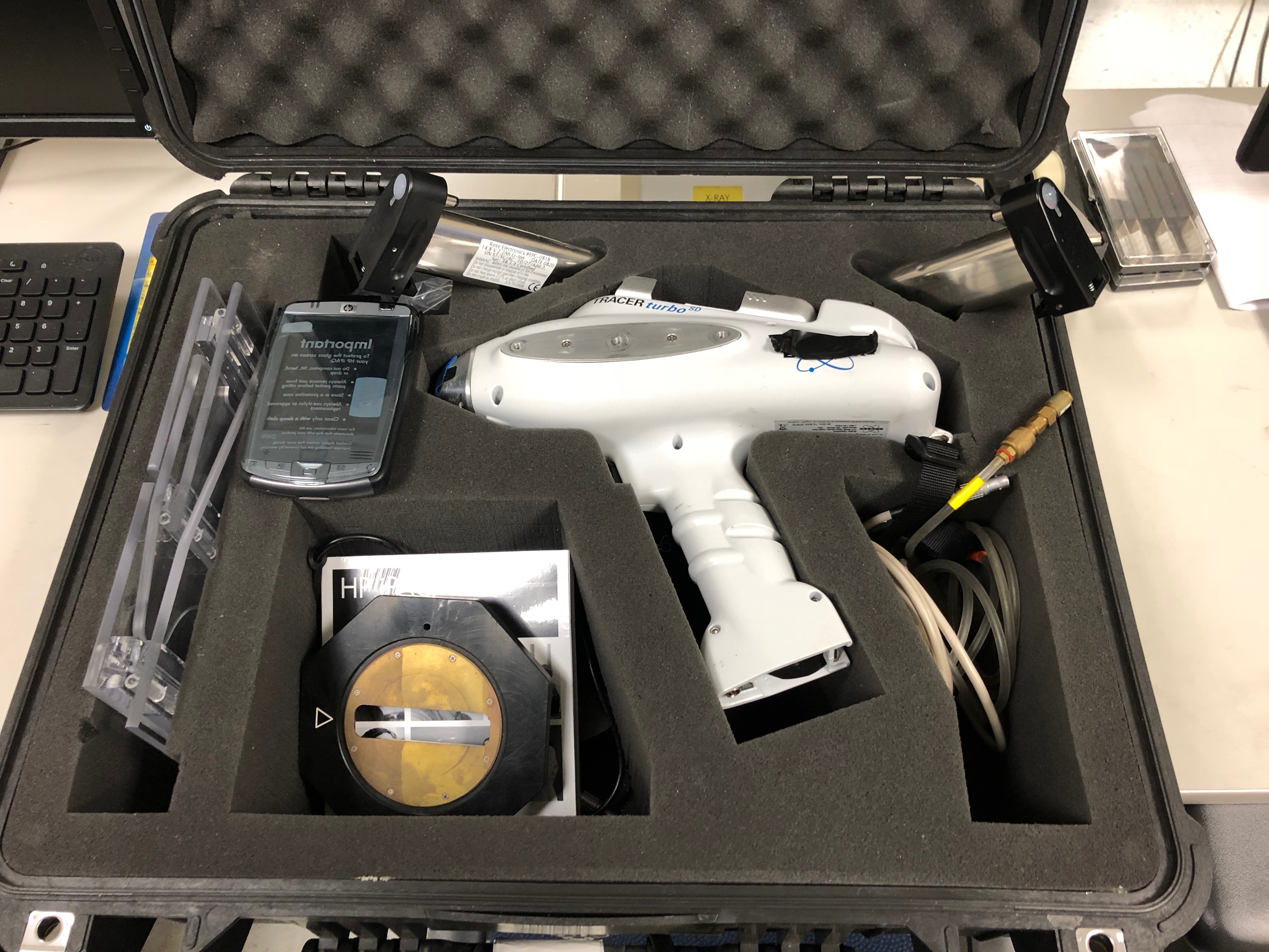 Bruker Tracer III SD XRF Gun, SN K0618, Includes Carrying Case with