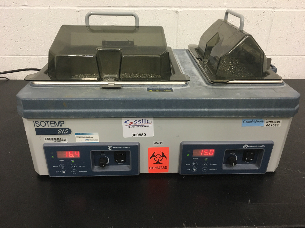 Fisher Scientific Isotemp 215 Water Bath, Model: 215, SN: 109N0277
