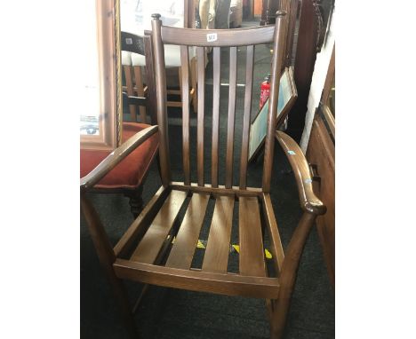 STICK BACK CARVER CHAIR