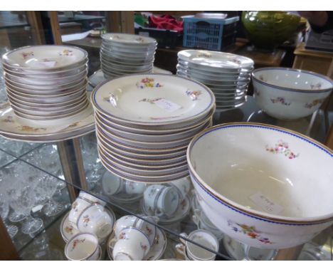 A Part Copeland Spode Tea and Coffee Service, comprising eleven tea plates, twelve petit four plates, ten tea cups, ten sauce