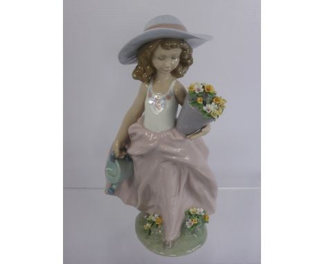 A Lladro Society Figurine entitled "A Wish Come True", No. 07676 dd 1999 approx 25 cms high.