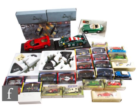 A collection of assorted diecast models, to include Lledo, Matchbox Models of Yesteryear and similar, with a selection of unb