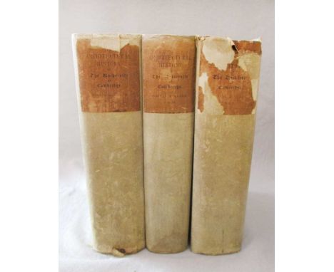 WILLIS and CLARK. The Architectural History of the University of Cambridge, in 3 vol. 1886, large paper 4to, one of 120 copie