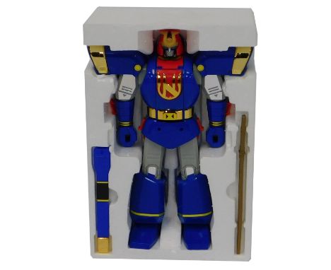 A Bandai Power Rangers Deluxe Transforming Ninjor, boxed.
