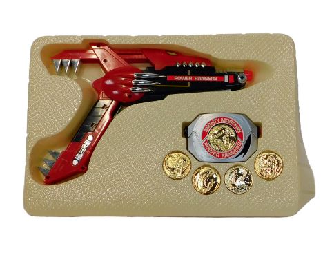 A Bandai Power Rangers Power Gun/Sword and Power Morpher, boxed. 