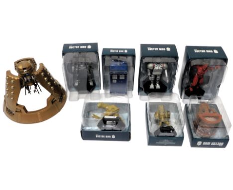 Eaglemoss Doctor Who Special resin figures, including Special 5 The Beast, Special 3 The Cyber King, Special 4 Giant Robot, S