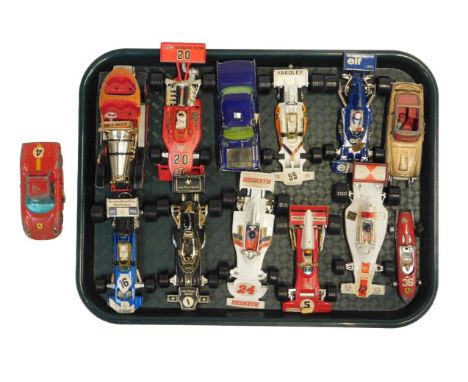 Corgi playworn diecast, including James Bond's Aston Martin DB5, a The Man from Uncle Oldsmobile Super 88, Chitty Chitty Bang