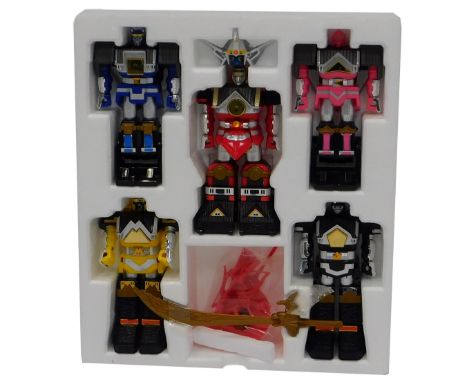 A Bandai boxed Power Rangers Deluxe Shogun Megazord, boxed.