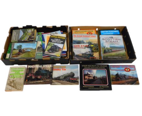 Railway related books, including Forgotten Railways Chiltern and Cotswolds by R Davies and MD Grant, Forgotten Railways volum