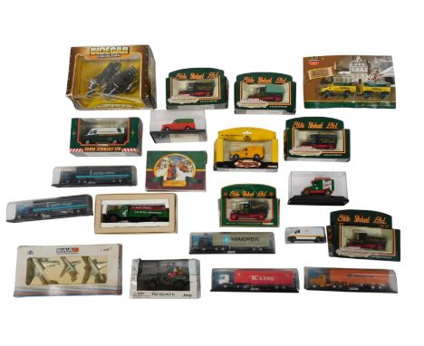 Corgi, Gate and other boxed diecast, including a Gate Jeep, Eddie Stobart Limited vans, SAA 1:600 diecast plane set, AA Road 