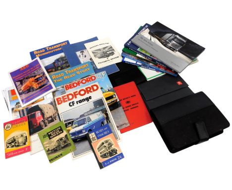 Various transport related books, pamphlets, etc., to include Heaton Road to Transport Monmouthshire, The Reid Story, AEC Must