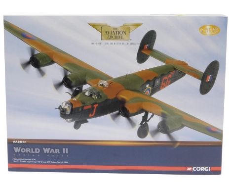 A Corgi The Aviation Archive 1:72 scale AA34012 World War II Daring Raids Consolidated Liberator B.V.I number .223 Bomber Sup