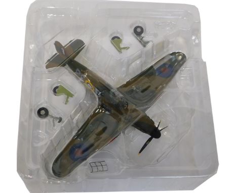 A Hobbymaster 1:48 scale Air Power Series Hawker Hurricane mark 1 R4175 Sargeant J Fransec number 303 (Polish) Squadron RAF N