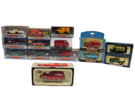 Corgi, Dinky and Oxford boxed diecast, including a 61213 Motoring Memories Ford Capri, a Corgi Royal Mail Model Van Collectio