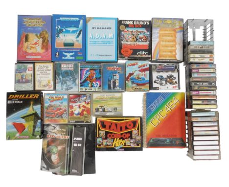 Various Amstrad and PC games, including the USA Gold Collection 3 including Express Radar ??? Black Magic Revolution Tenth Fr