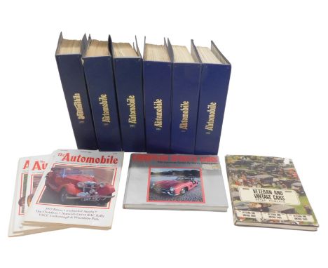 The Automobile bound magazines, 1990-1995, Veteran and Vintage Cars by Peter Roberts, European Sports Cars of the Fifties The