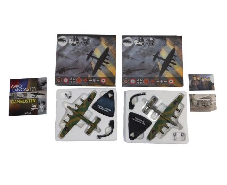 Atlas Editions diecast planes, Avro Lancaster Dambuster. (2)
