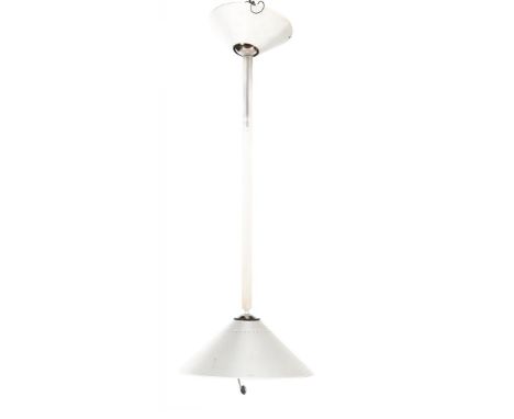 Metal with plastic adjustable hanging lamp, design Heinrich Wiederhold for Lumina Flip, 101 cm high