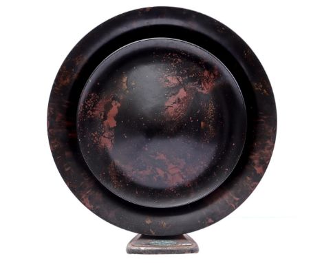 Louis Christiaan Kalff (1897-1976)Bakelite speaker standing on an iron base, design Louis Kalff for Philips, model de Panneko