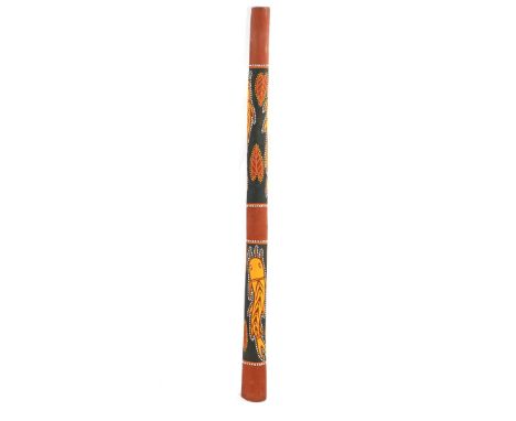 Didgeridoo, original wind instrument Maori, 137 cm long