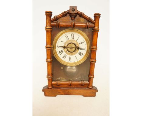 Early 20th Century Mantle Clock Striking on a Bell - 31cm h 