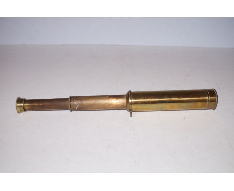 Falcon 22 Newbold &amp; Boulford Ltd London Three Drawer Brass Telescope