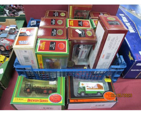 Thirteen EFE Diecast Model Commercial Vehicles, to include Brewery Series #21802 AEC Ergomatic 'Trumans', #27001 Bedford TK C