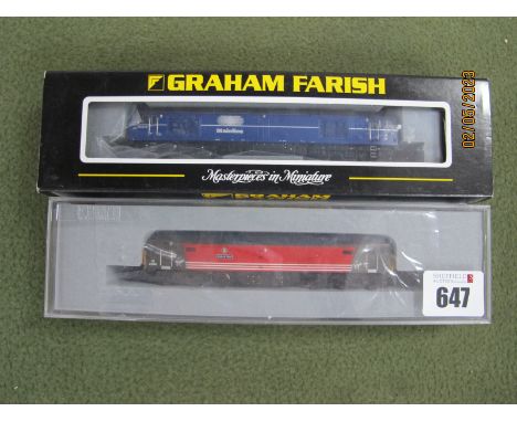 Two Graham Farish 'N' Gauge Co-Co Diesel Locomotives, a Class 47 Virgin "Pride of Toton" R/No 47805 - and Ref No 371-351 Clas