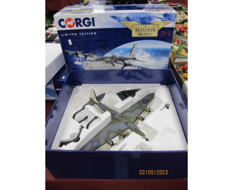 Corgi 'The Aviation Archive' #AA27501 1:72nd Scale Diecast Model Short Sunderland MKIII EJ134, No 461 Squadron RAF 1943, boxe