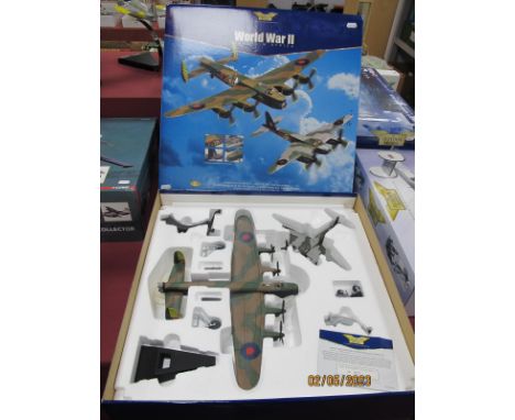 Corgi 'The Aviation Archive' #AA99133 1:72nd Scale Diecast Model 2 Plane Set, comprising of Avro Lancaster B VI-ND673, No 635
