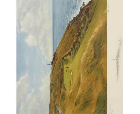 PETER MUNRO, 20th century "Old Head 16th", printed signature within the image, further signed in pencil, titled and numbered 