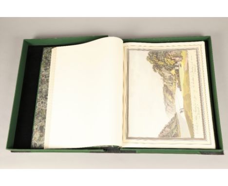 Large boxed limited edition facsimile folio book, limited edition of 775 copies. Reproduction of the 18th century publication