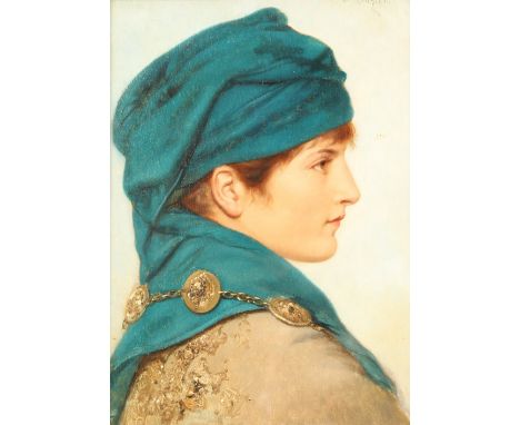 William Menzler (German 1846-1926)                                                    Gilt framed oil on board, signed       