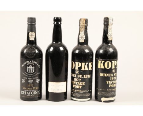 Kopke vintage port 1977, 75cl                                                         Kopke vintage port 1970, 75cl          