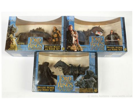 Toy Biz The Lord of the Rings The Fellowship of the Ring Ringwraith and Horse Deluxe Horse and Rider set, The Return of the K