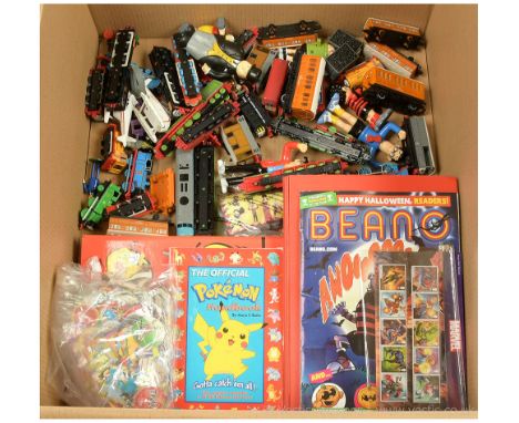 Large quantity of TV &amp; Film related collectables including Die-cast Thomas the Tank Engine vehicles, Beano plastic figure