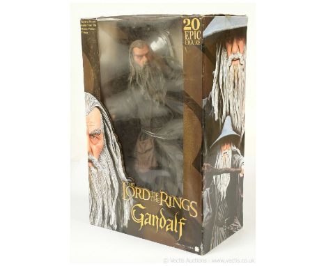 Neca Reel Toys The Lord of the Rings Gandalf 20" Epic Figure, Excellent, within Good Plus resealed packaging.