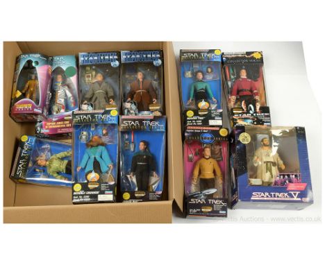 Playmates Star Trek large scale action figures x seven includes Federation Edition Collector Series Lieutenant Commander Jadz