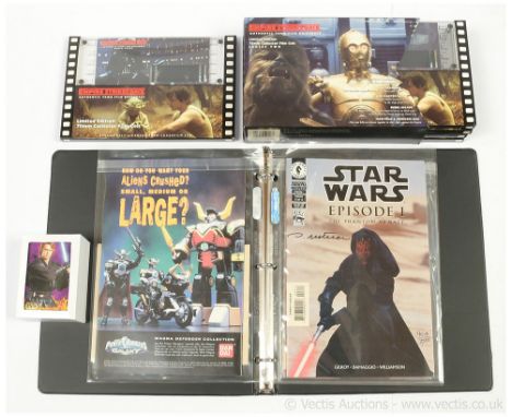 Dynamic Forces Star Wars: Episode I The Phantom Menace #1 - #4 Collection comics, Limited Edition of 7500 signed by Al Willia