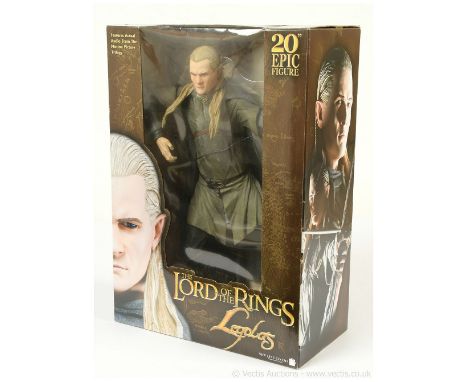 Neca Reel Toys The Lord of the Rings Legolas 20" Epic Figure, Excellent, within Good Plus resealed packaging.