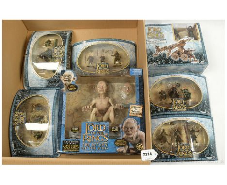 Play Along The Lord of the Rings Battle Scale Figures packs x six includes Uruk-hai Siege Ballista with 2 Uruk-hai Soldiers, 