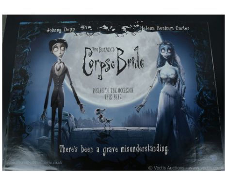 Quantity of British quad movie posters x nineteen includes The Nightmare Before Christmas, Corpse Bride, Seven, The Twilight 