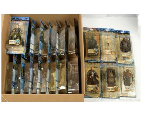 Toy Biz The Lord of the Rings The Return of the King figures x twenty three includes The King of the Dead, Mount Doom Frodo, 
