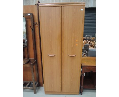 A vintage laminate wardrobe