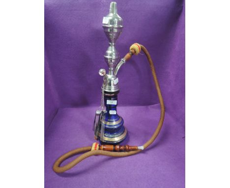 An Indian or Turkish design Hooka or Sheesha pipe