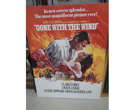 A canvas print, Gone With The Wind