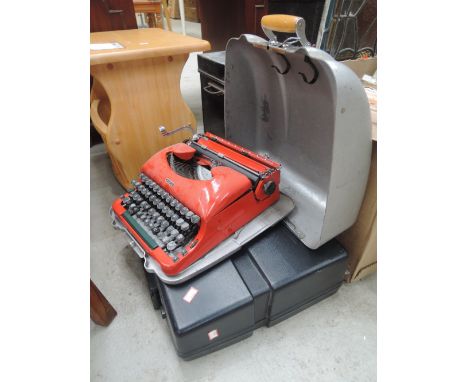Two vintage typewriters