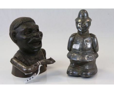 Two Vintage Money Boxes for restoration