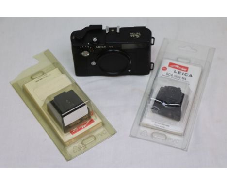 Circa 1973, a Leica CL 35mm Film Compact Rangefinder Cameras which uses interchangeable lenses in the Leica M-mount plus Leic