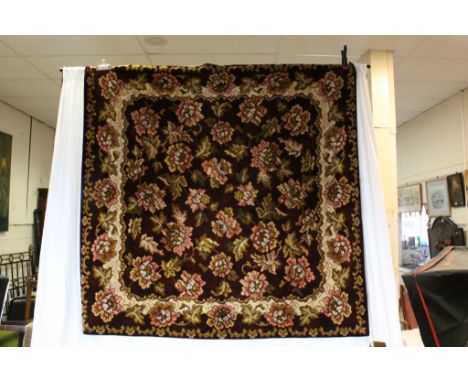 Vintage Table cover or throw with Floral design
